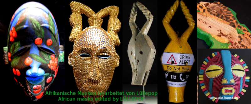 Afrikanische Masken und Skulpturen